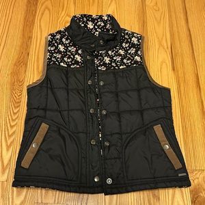 ELEMENT - reversible bubble vest with pockets on both sides